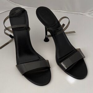 Marc Fisher Black Strappy Heels